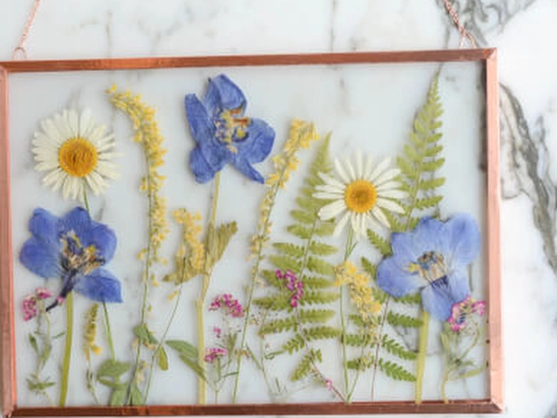 Pressed Flower Frame Artistry Workshop for Team Building - Featured image