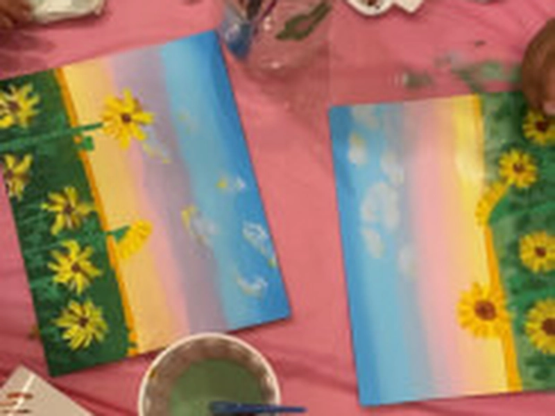 Acrylic Painting Workshop for Creative Team Building - Gallery image