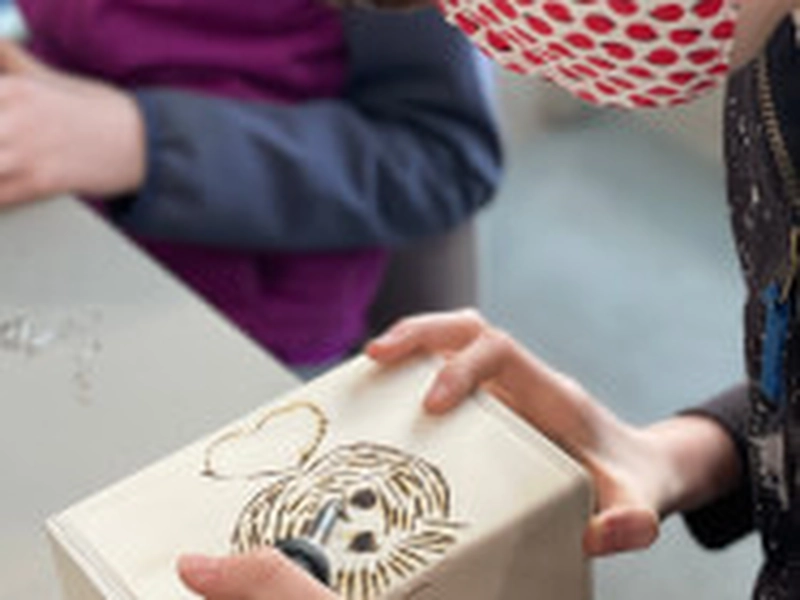 Wood Burning Workshop: Create Personalized Treasure Boxes - Gallery image