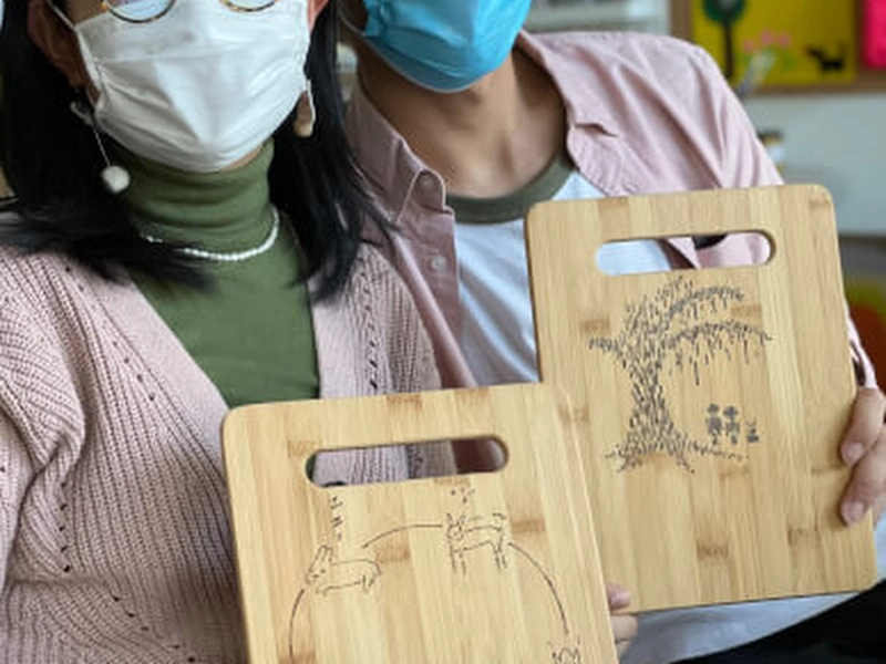 Wood Burning Workshop: Create Custom Cheeseboards - Gallery image