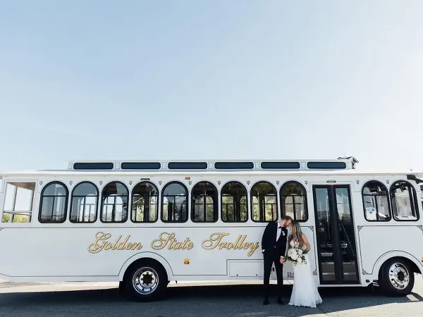 San Francisco Wedding Trolley Charter - Engagement - Featured image