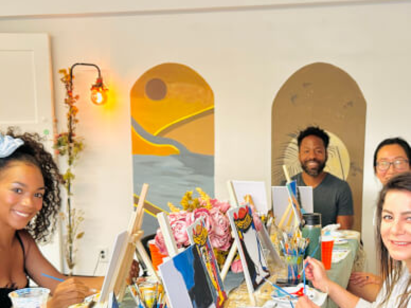 Wine and Paint Class - Gallery image