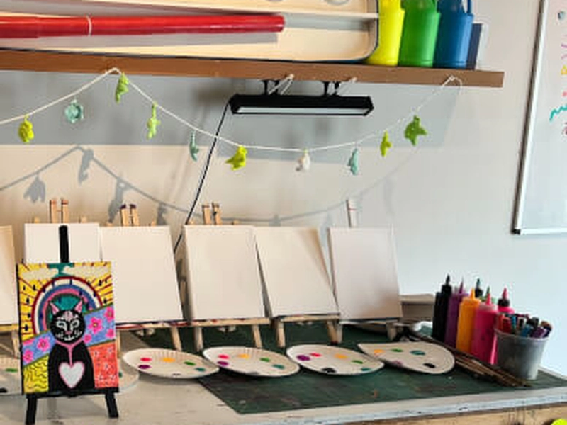 Acrylic Painting and Sip Team Building Experience - Gallery image