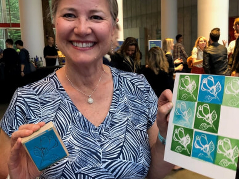 Creative Rubber Stamp Design & Printing Experience - Gallery image