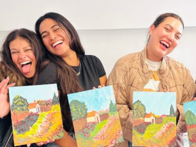 Wine and Paint Class - Gallery image