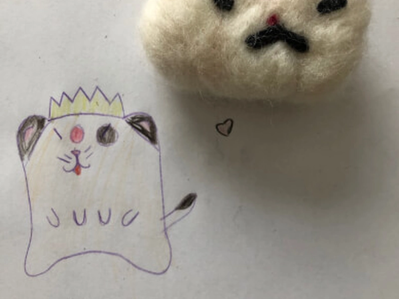 Kids Creative Needle Felting Workshop for Team Building - Gallery image