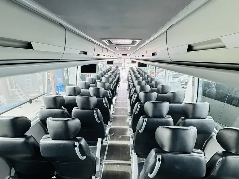 56 Passenger Wedding Bus with Restroom - Featured image