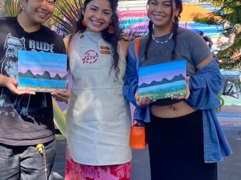 Acrylic Painting Workshop for Creative Team Building - Gallery image