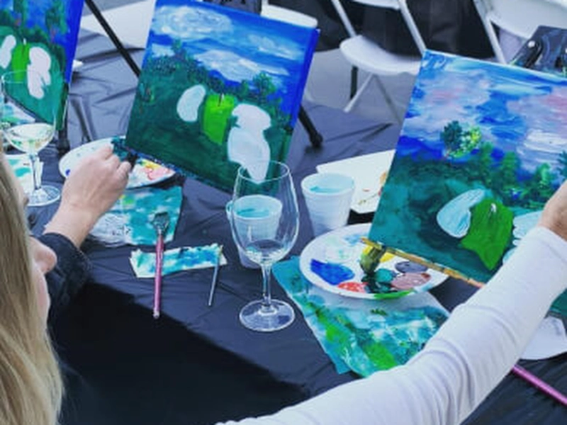 Creative Team Painting Workshop for Corporate Groups - Gallery image