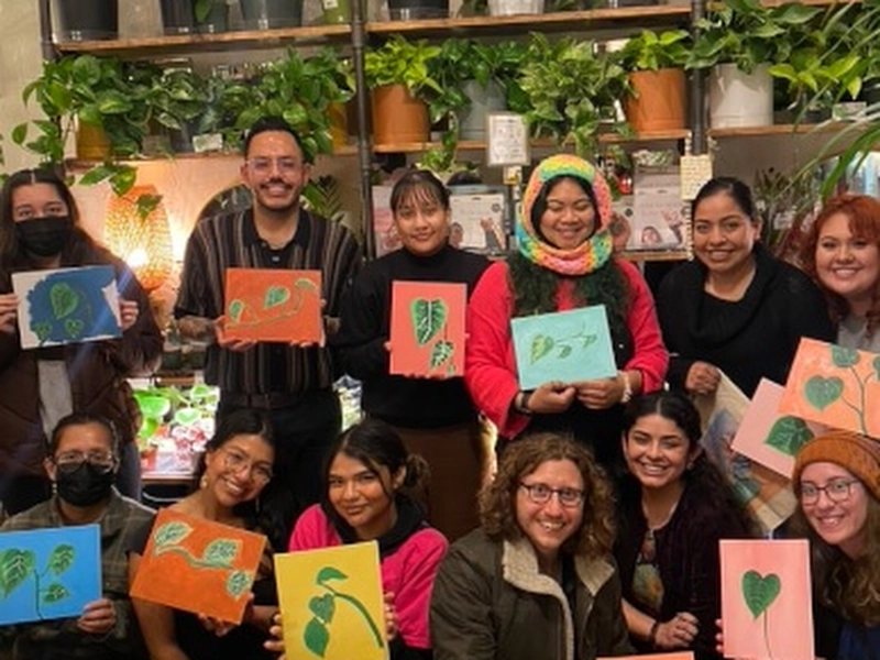 Acrylic Painting Workshop for Creative Team Building - Gallery image
