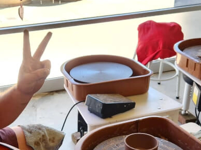 Wheel Throwing Pottery Workshop for Team Building - Gallery image