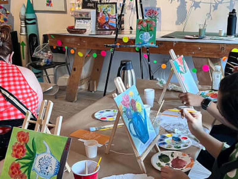 Acrylic Painting and Sip Team Building Experience - Gallery image