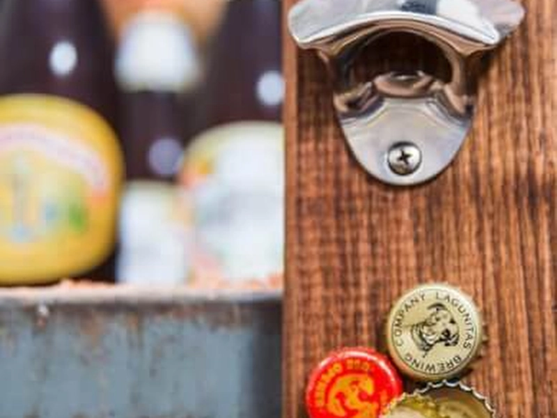 Custom Magnetic Bottle Opener Woodworking Workshop - Featured image