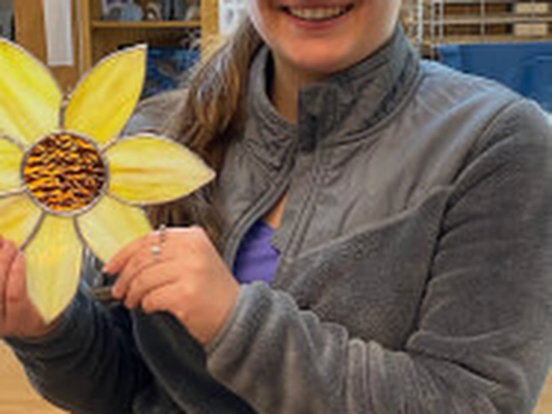 Stained Glass Workshop: Create a Beautiful Sunflower Panel - Featured image