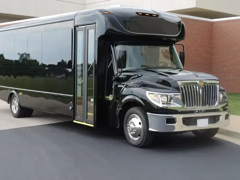 56 Passenger Wedding Bus with Restroom - Gallery image