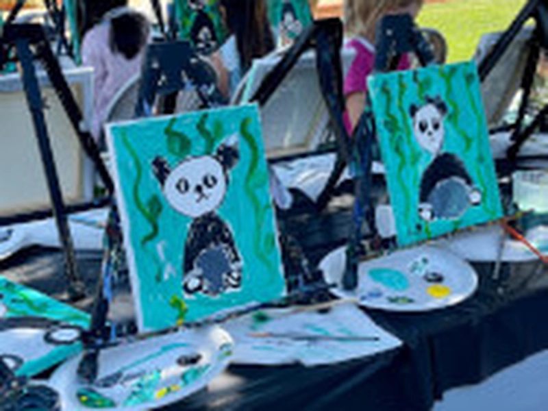 Children's Creative Painting Party for Team Building - Gallery image