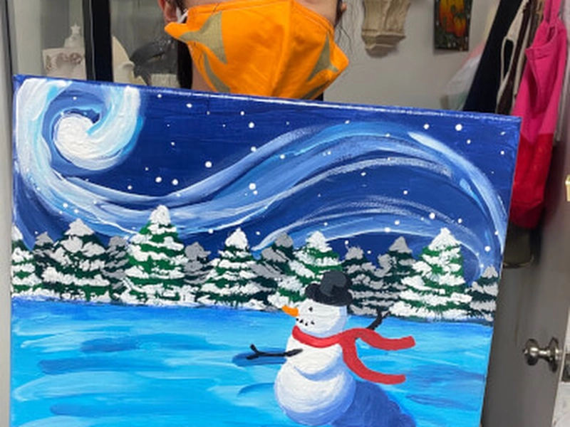 Kids Painting Workshop: Creative Family Team Building - Gallery image