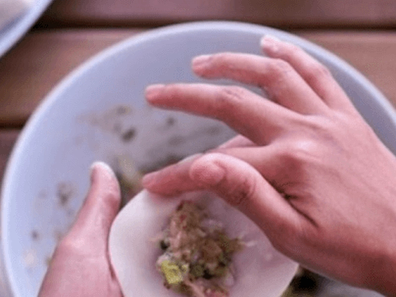 Handmade Asian Dumpling Making Workshop for Team Building - Gallery image