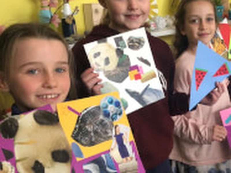 Kids Art Workshop: Creative Self-Portrait Team Building - Gallery image