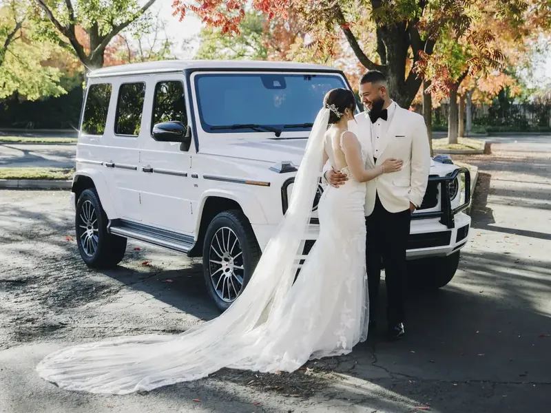 Premium Wedding Transportation with Unlimited Stops - Gallery image