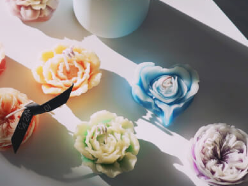 Gradient Blossom Candle Workshop - Gallery image