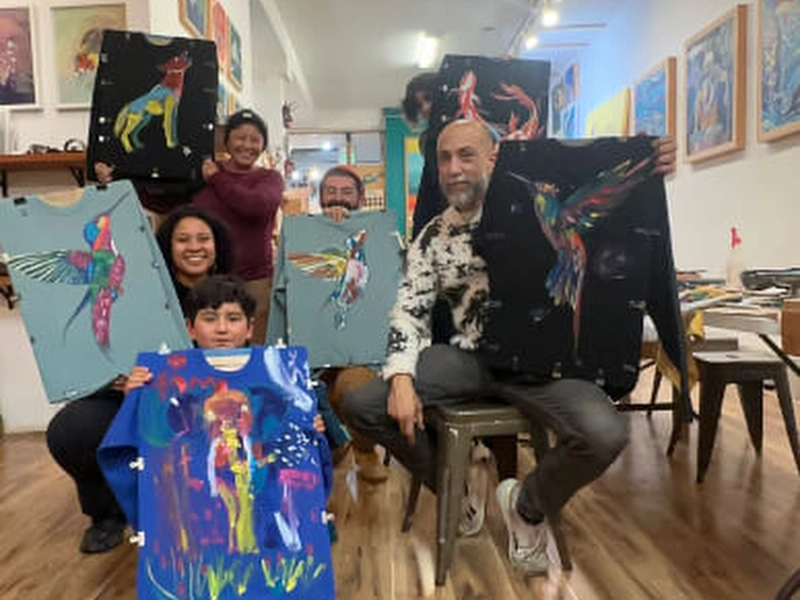 Apparel Painting Workshop for Team Building and Creativity - Gallery image