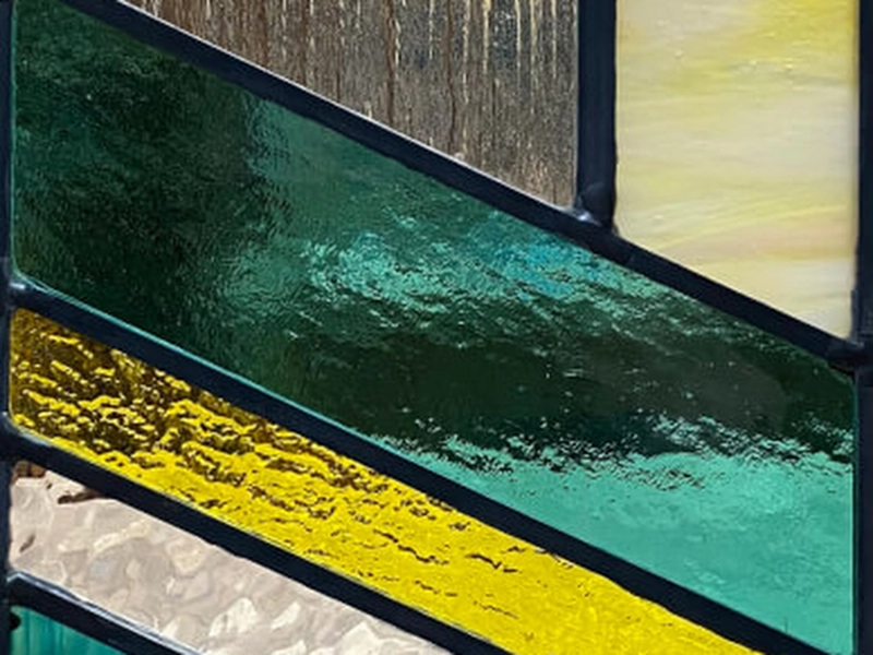 One Day Stained Glass Workshop: Create Graphic Panels - Gallery image