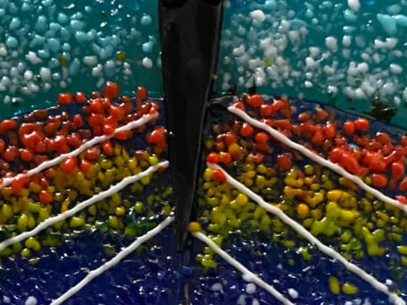 Fused Glass Art Workshop: Create Butterfly or Dragonfly Yard Stakes - Gallery image