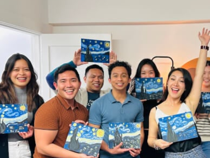 Wine and Paint Class - Gallery image