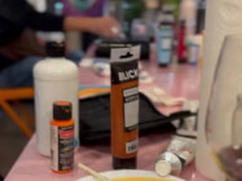 Acrylic Painting Workshop: Coastal Scenes for Team Creativity - Gallery image