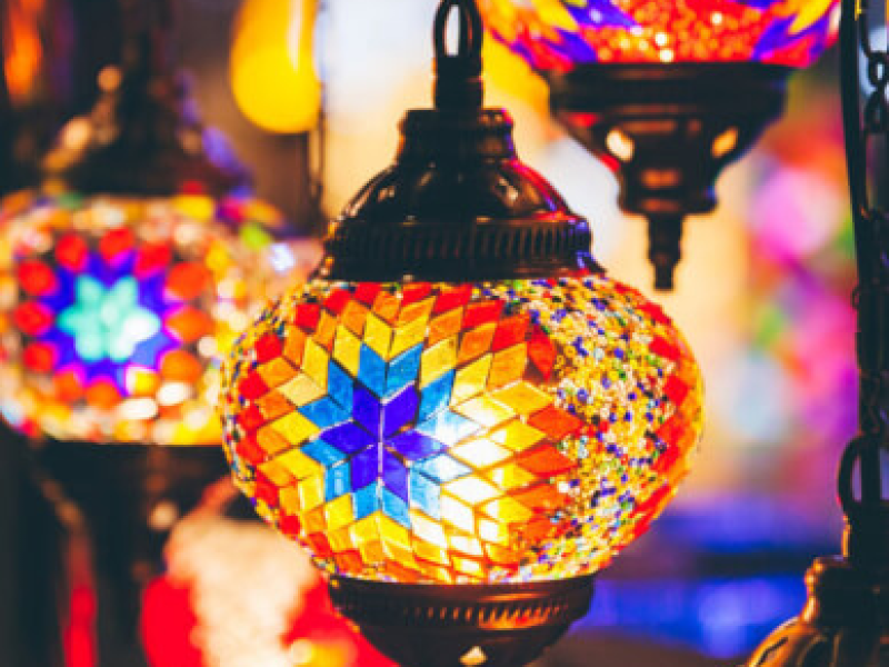 Turkish Mosaic Lamp Workshop - Gallery image