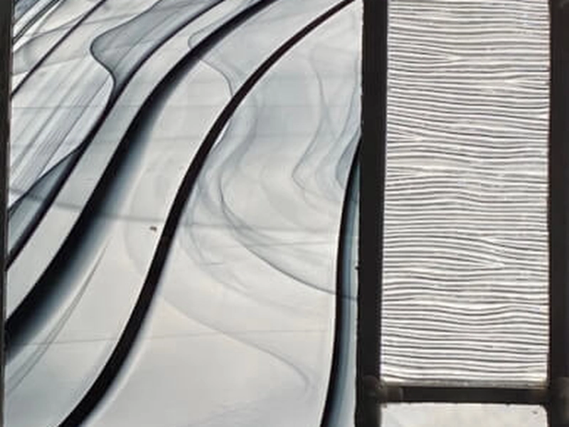 One Day Stained Glass Workshop: Create Graphic Panels - Gallery image