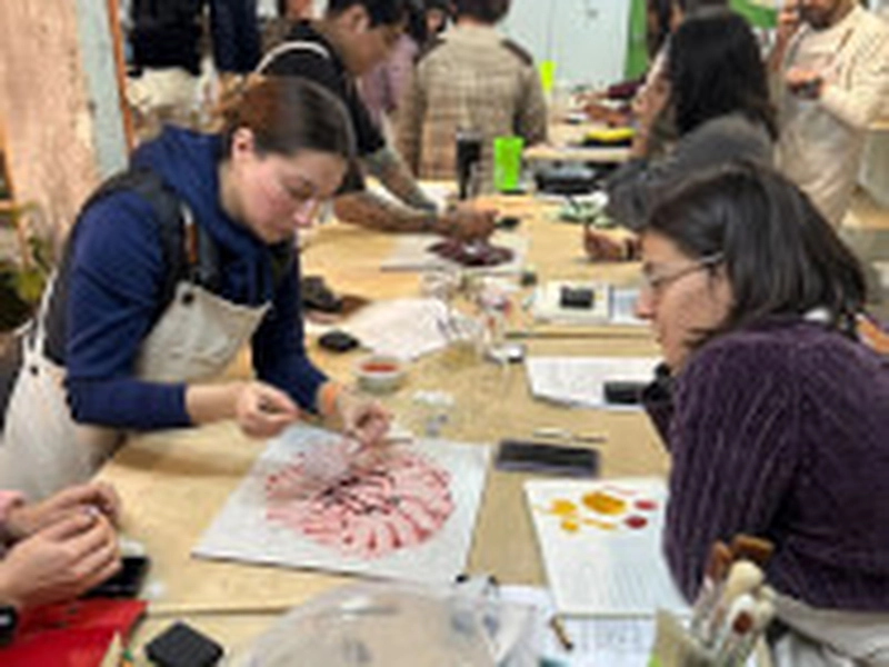Organic Watercolor Pigment Creation Workshop for Teams - Gallery image