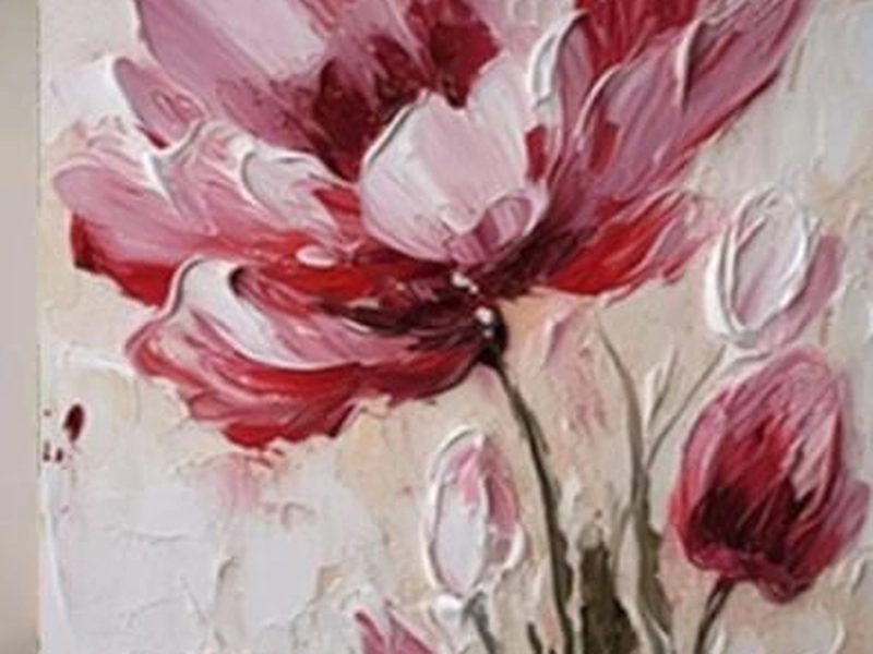 Botanical Painting Workshop: Floral Art with Gold Leaf - Gallery image