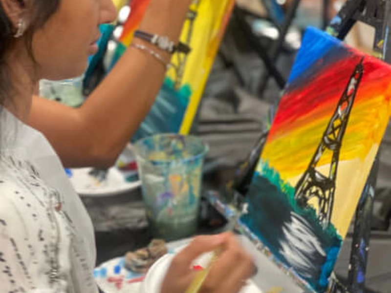Children's Creative Painting Party for Team Building - Gallery image