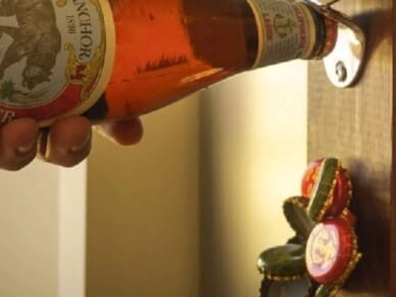 Custom Magnetic Bottle Opener Woodworking Workshop - Gallery image